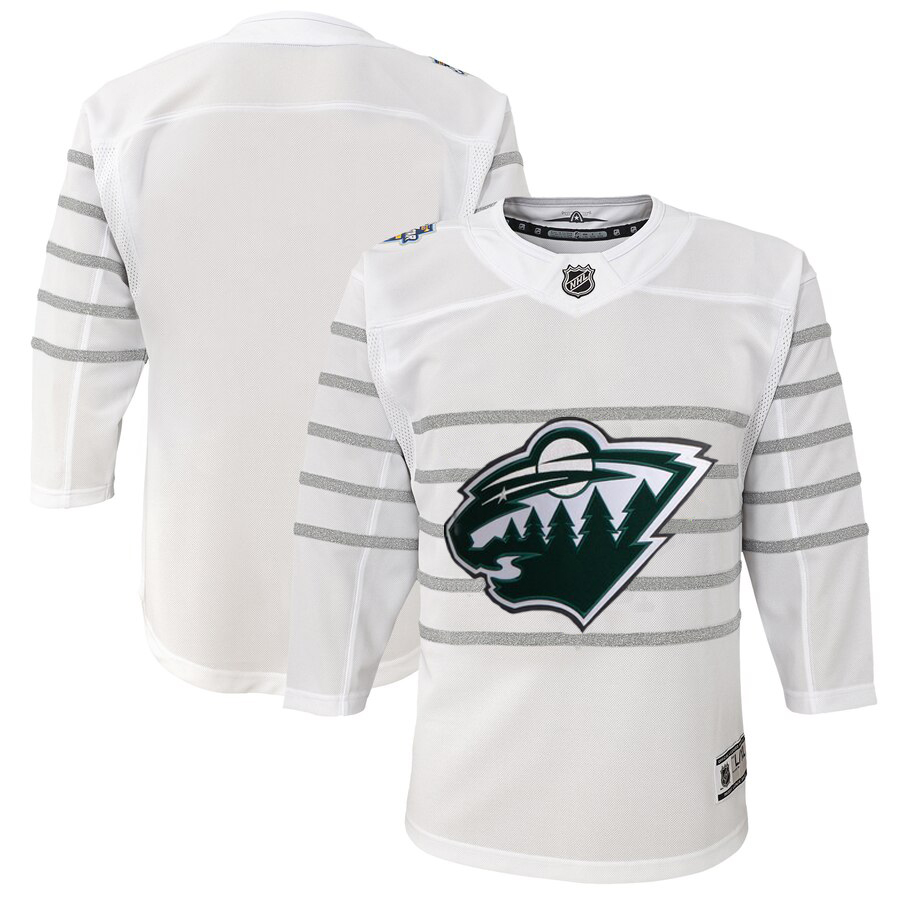 Cheap Youth Minnesota Wild White 2020 NHL All-Star Game Premier Jersey